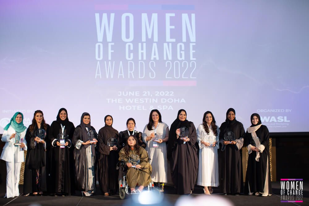 Women of Change Awardee – Dr Amal Al Malki won The Voice Award
